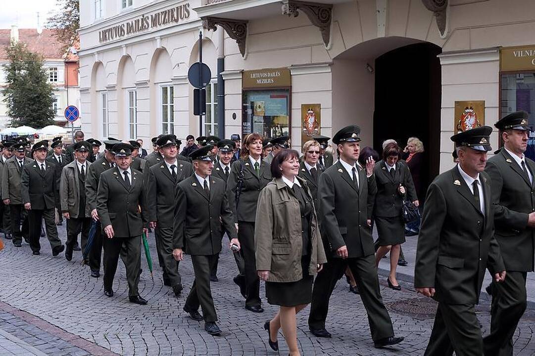 Paminėti savo profesinę šventę miškininkai rinkosi į Vilnių