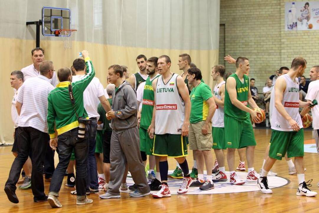 Lietuviai prieš olimpiadą sužais draugiškas rungtynes su Rusija