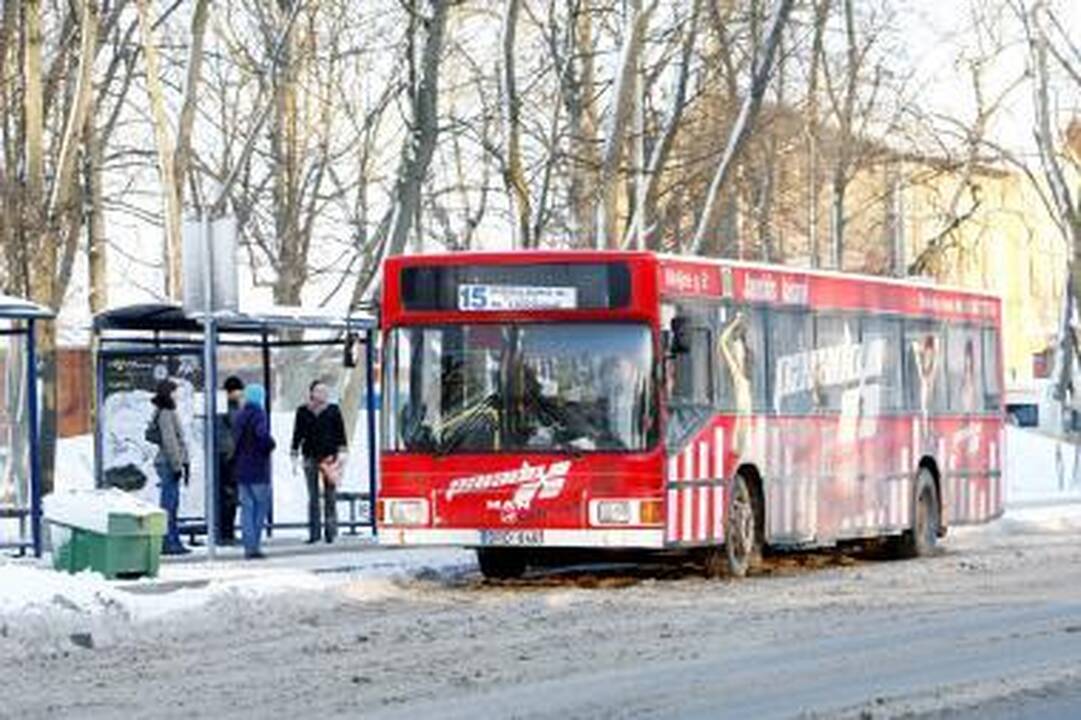 Populiariausia stotelė Klaipėdoje - „Bibliotekos“