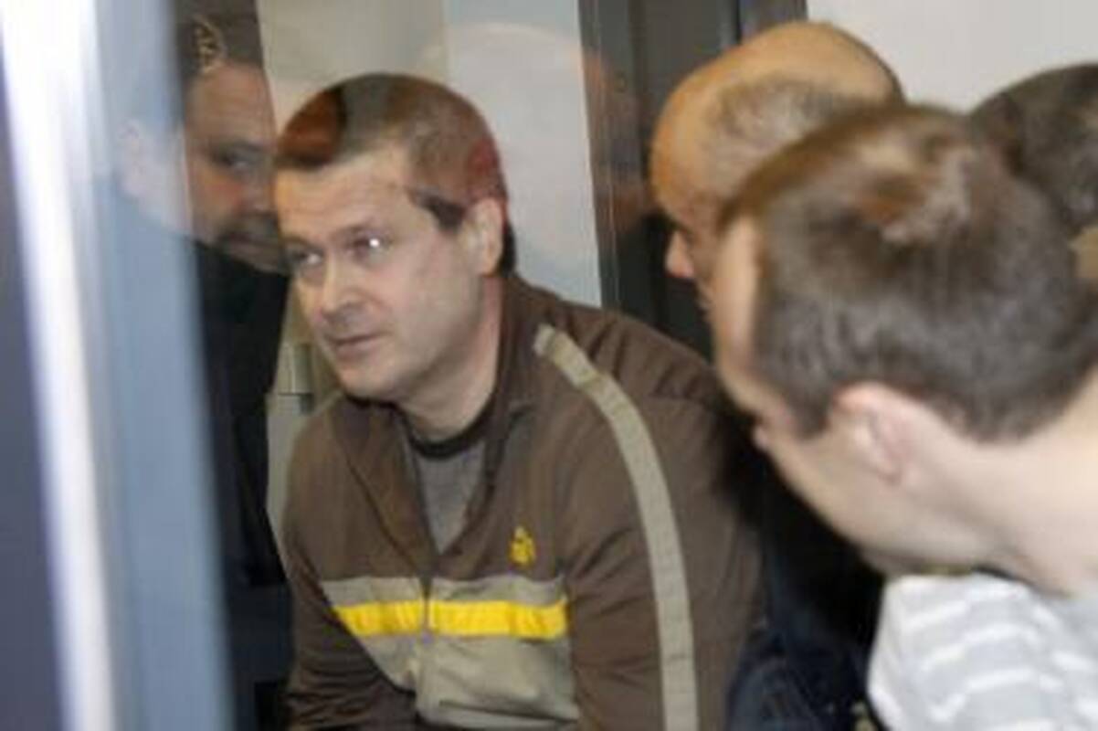 „Alfuko“ gaujos nariai - teisiamųjų suole