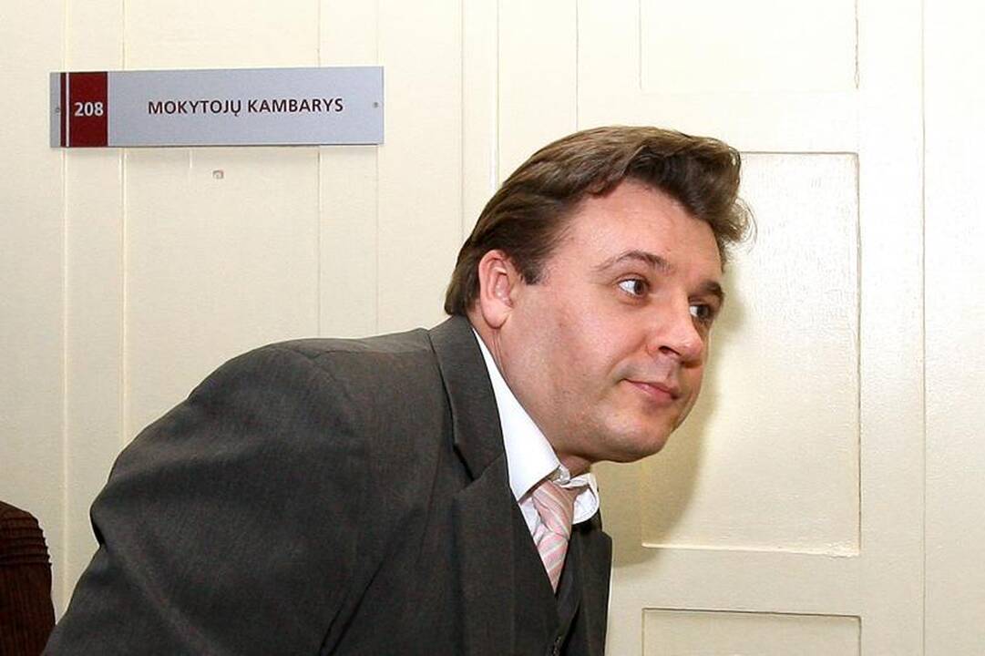 E.Balasevičius po pamokų eis į policiją 