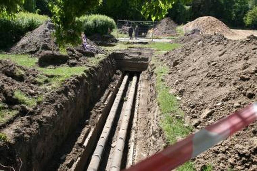 Hidraulinių patikrinimų metu nustatyti nedideli defektai