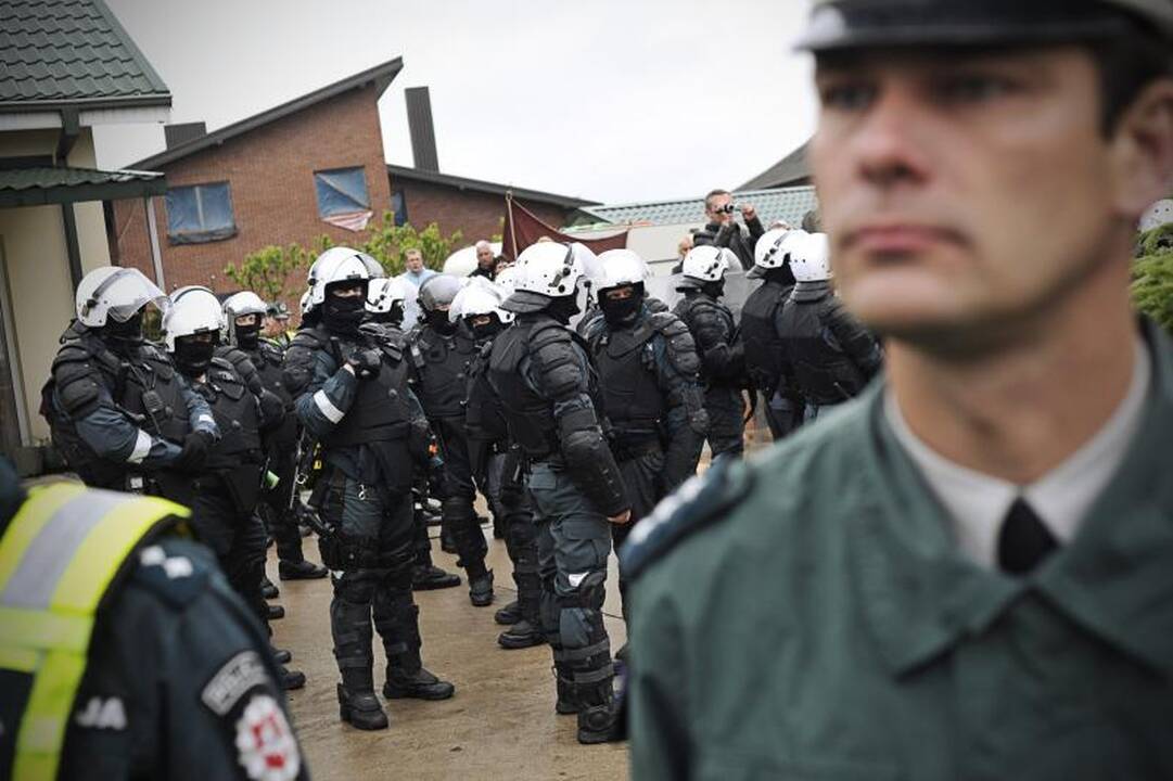 Garliavos operacijoje dalyvavo 240 pareigūnų