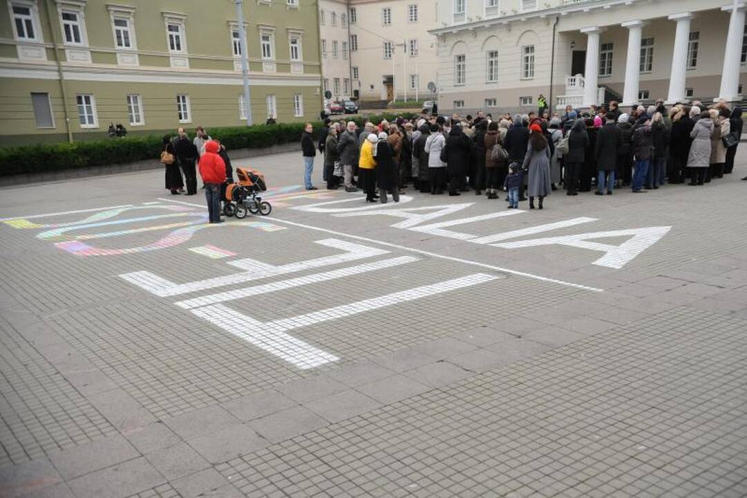 Kovo 17-ąją rengiama akcija „Neužmiršim, nesitrauksim!“
