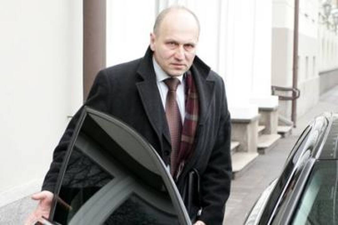 Pasitraukimo priežasčių VSD vadovas nekomentuoja (papildyta)