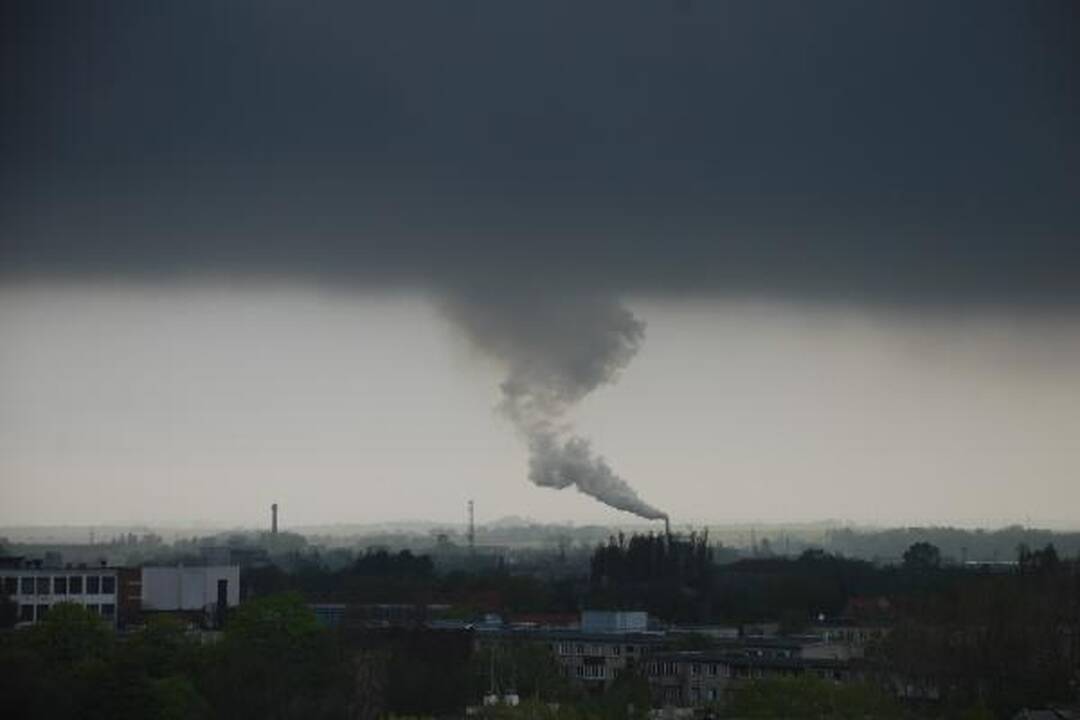 Klaipėdoje padidėjo oro tarša