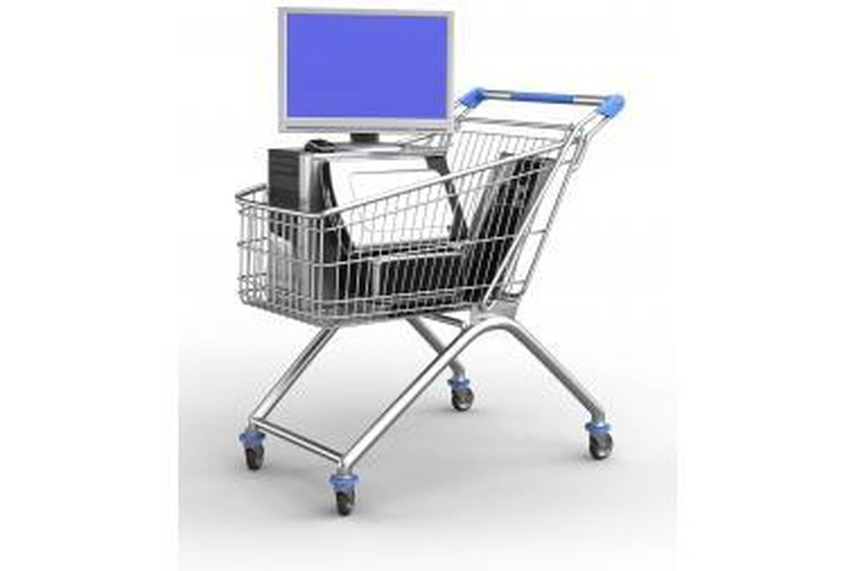 Elektronikos atliekas surinkinės prie prekybos centrų 