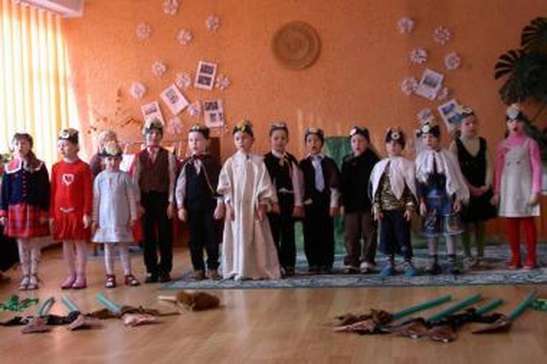 Vasario 16-oji - vaikų darželyje