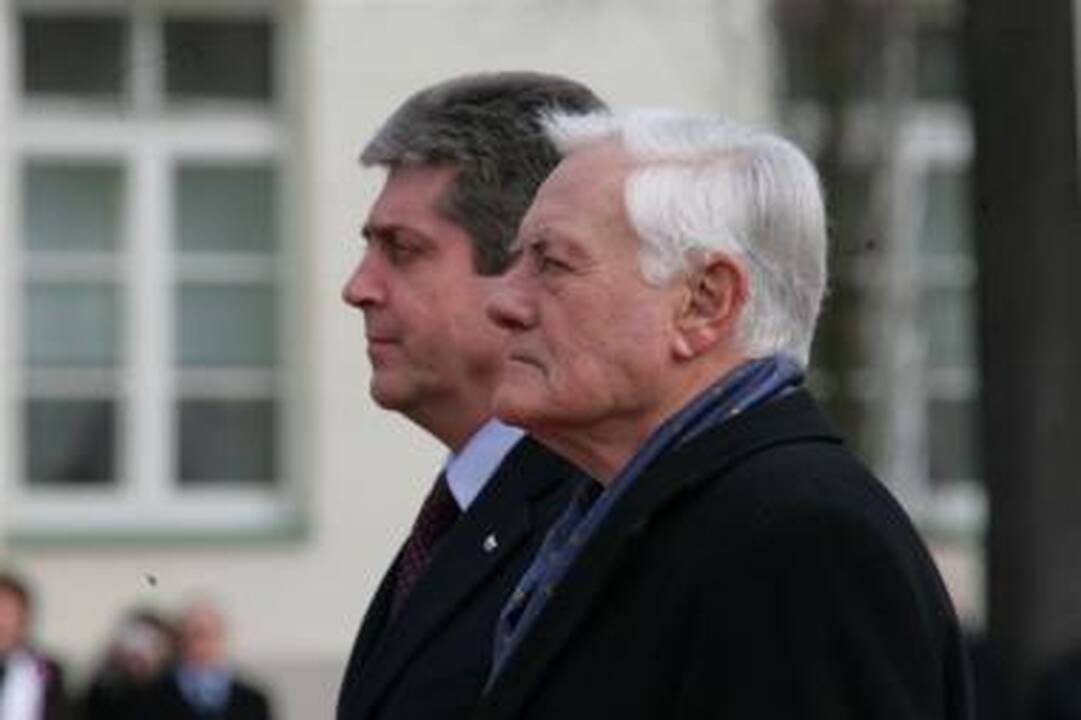 Bulgarijos vadovas tęsia vizitą Lietuvoje