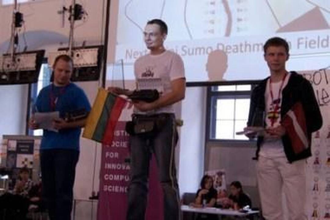 Klaipėdiečių robotui „Parazitui“ nebuvo lygių