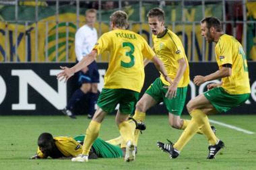Slovakai veržiasi į Čempionų lygą