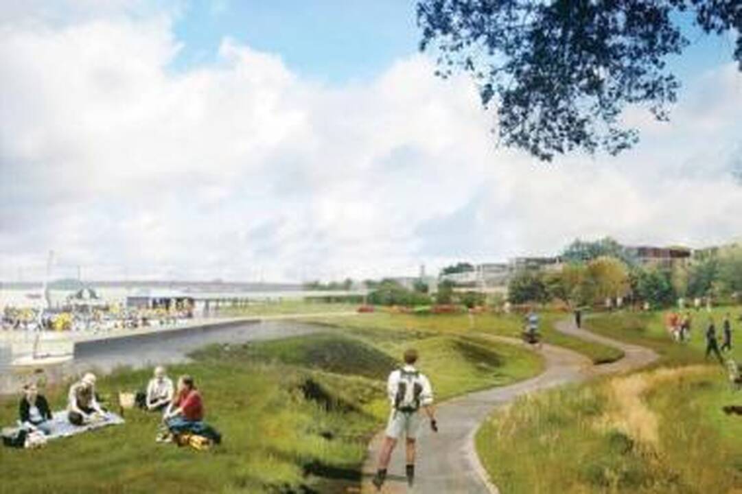 Japonų architektas prie Neries garažo nestatytų