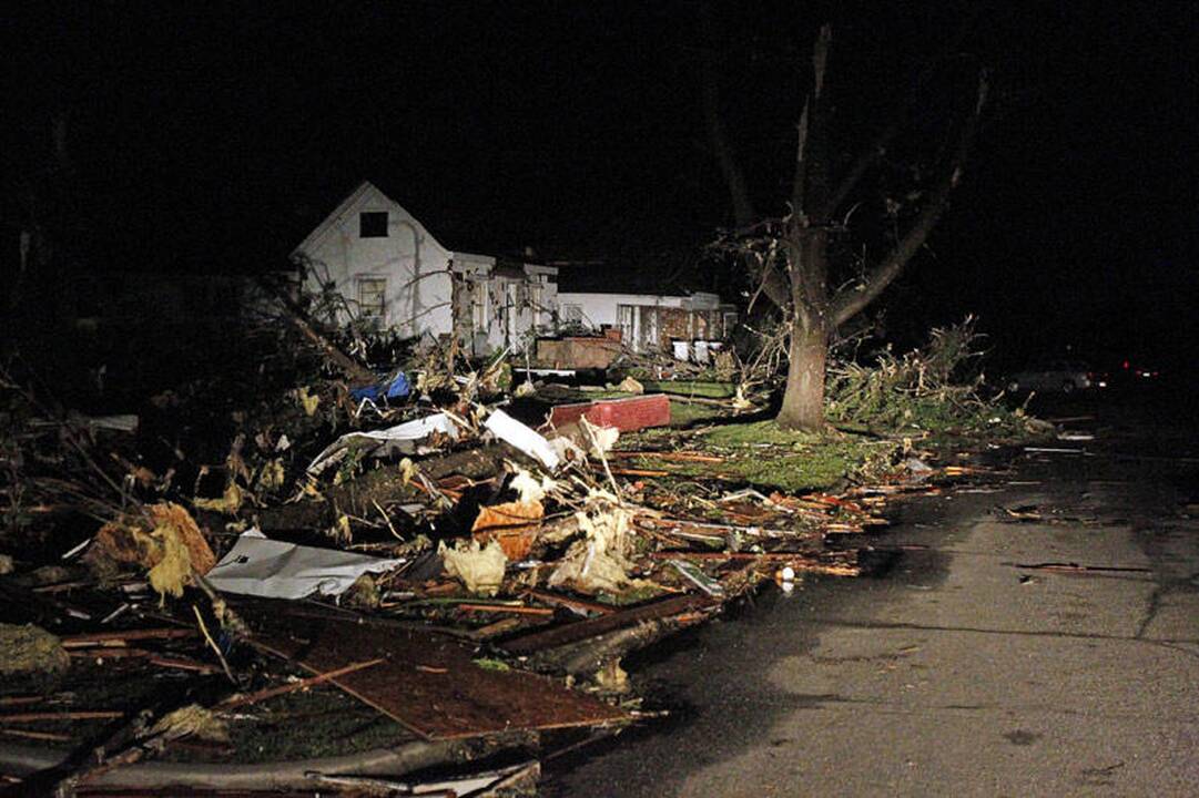 Misūryje siautėjusio tornado aukų skaičius padidėjo iki 116