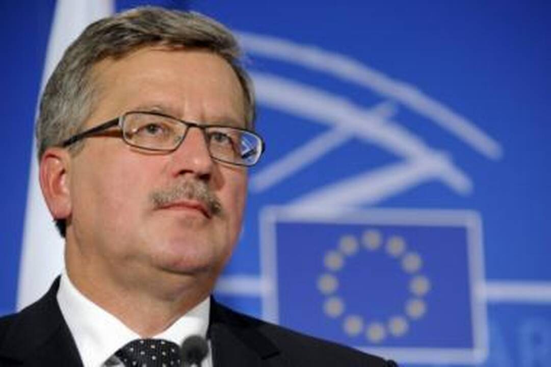 Lenkijos prezidentas: dėl geresnių santykių stengtis turi ne tik Lenkija