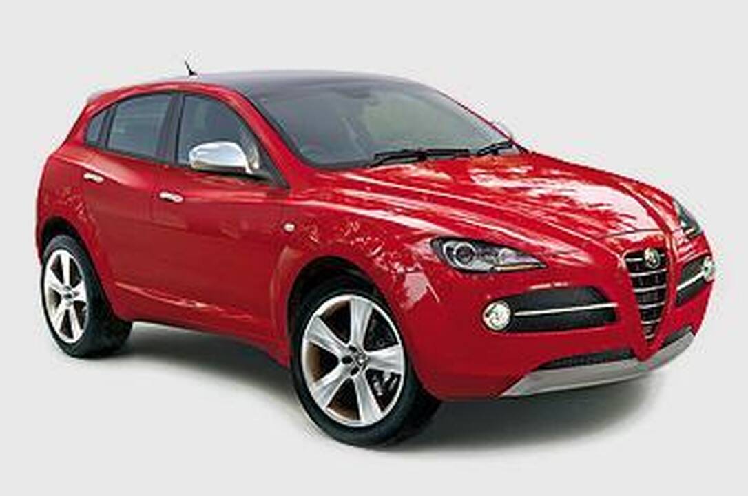 „Alfa Romeo" konstruoja visureigį