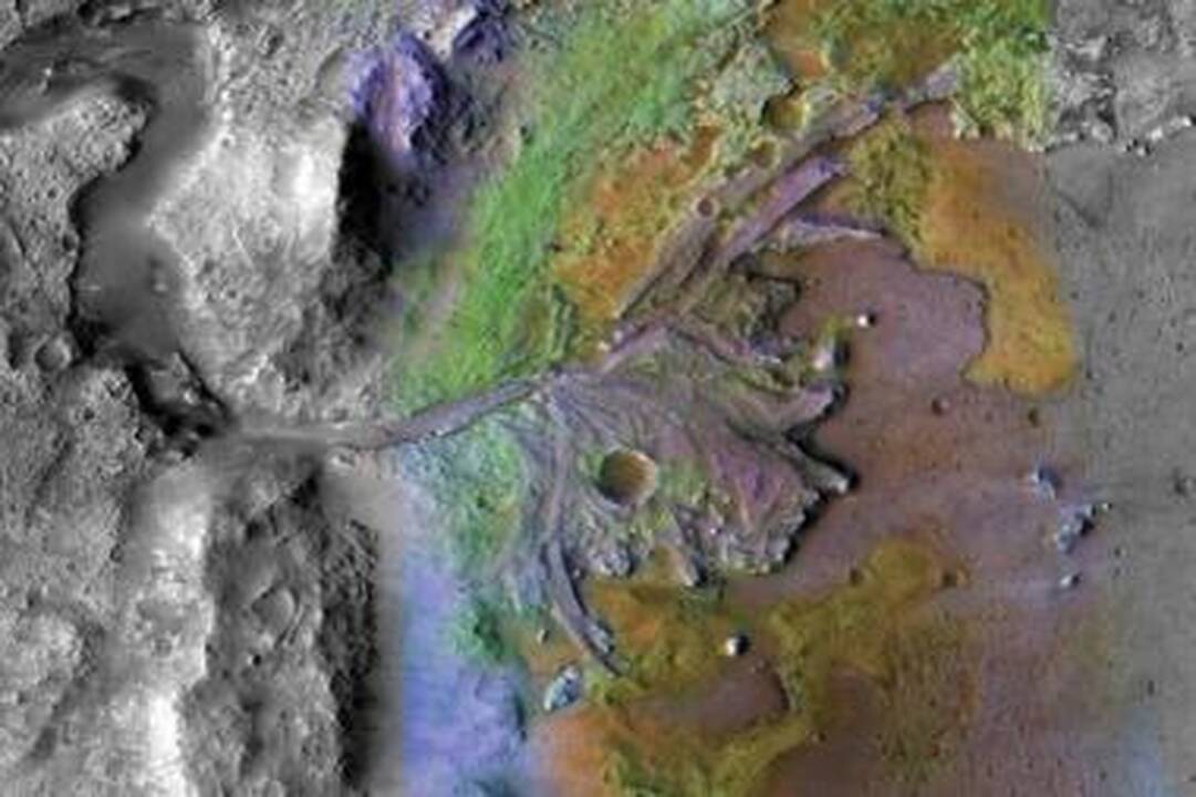 Marse aptikta vandens pėdsakų