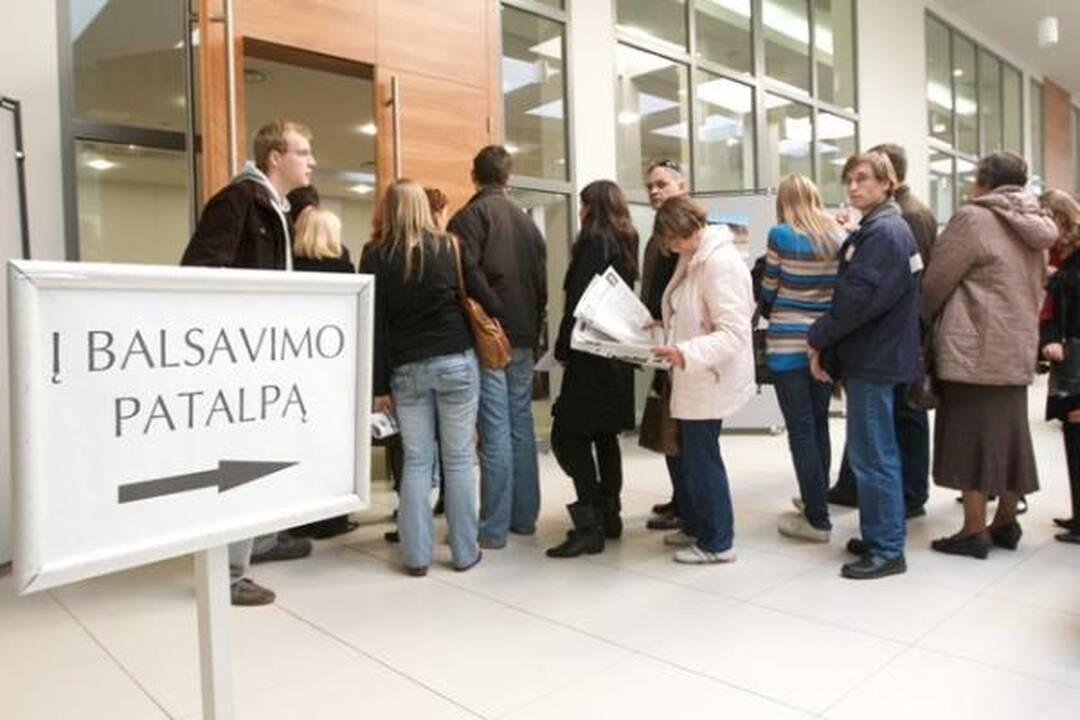 Balsuoti savivaldybių rinkimuose bus galima iš anksto