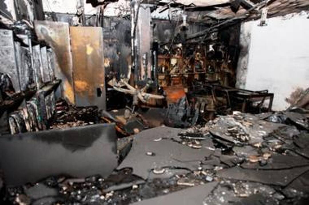 Pietų Korėjoje per gaisrą senelių namuose žuvo dešimt žmonių