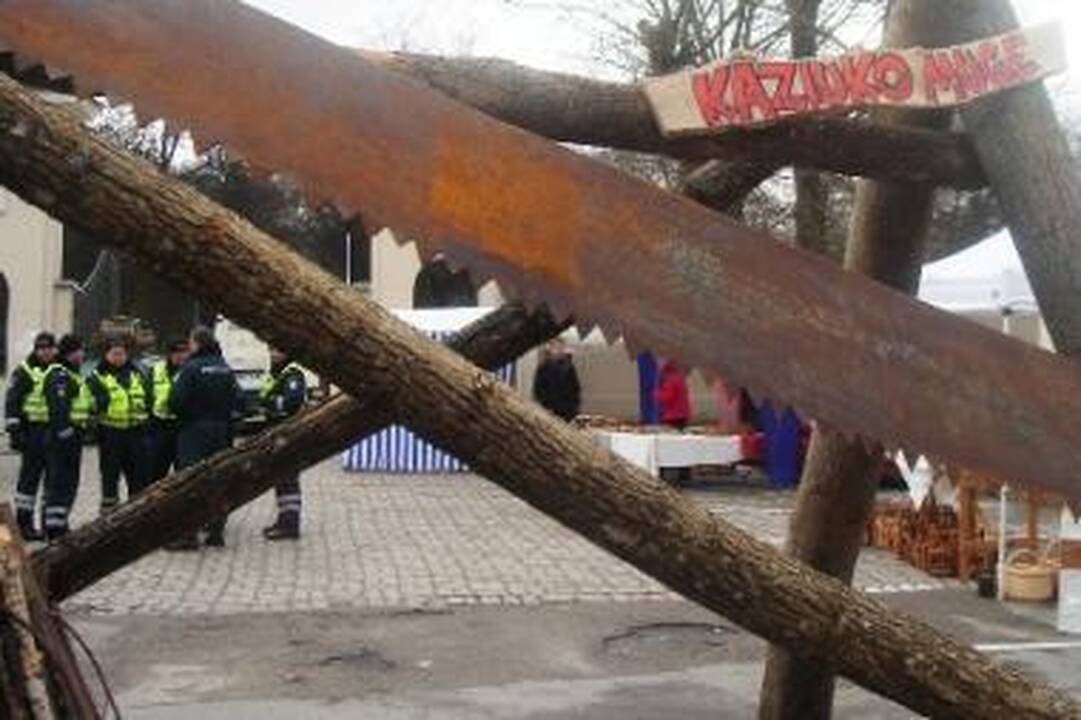 Per Kaziuko mugę bus ribojamas eismas