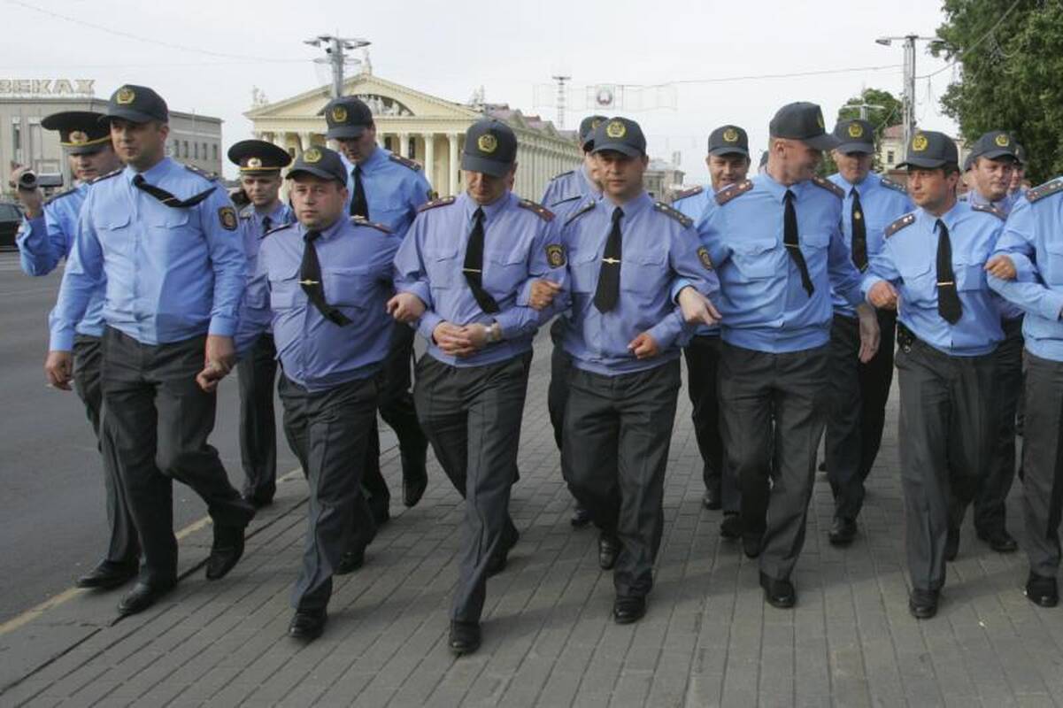 Baltarusijoje vyko tylios protesto akcijos