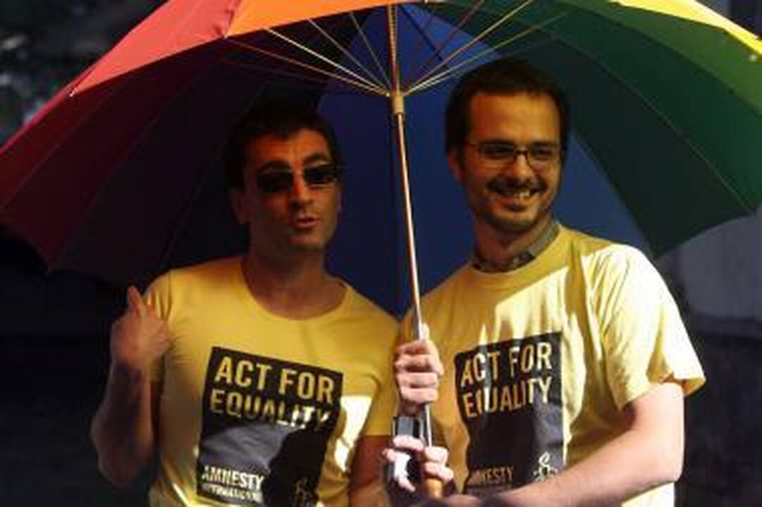 "Amnesty International“: gėjų eitynės turi įvykti planuotu laiku