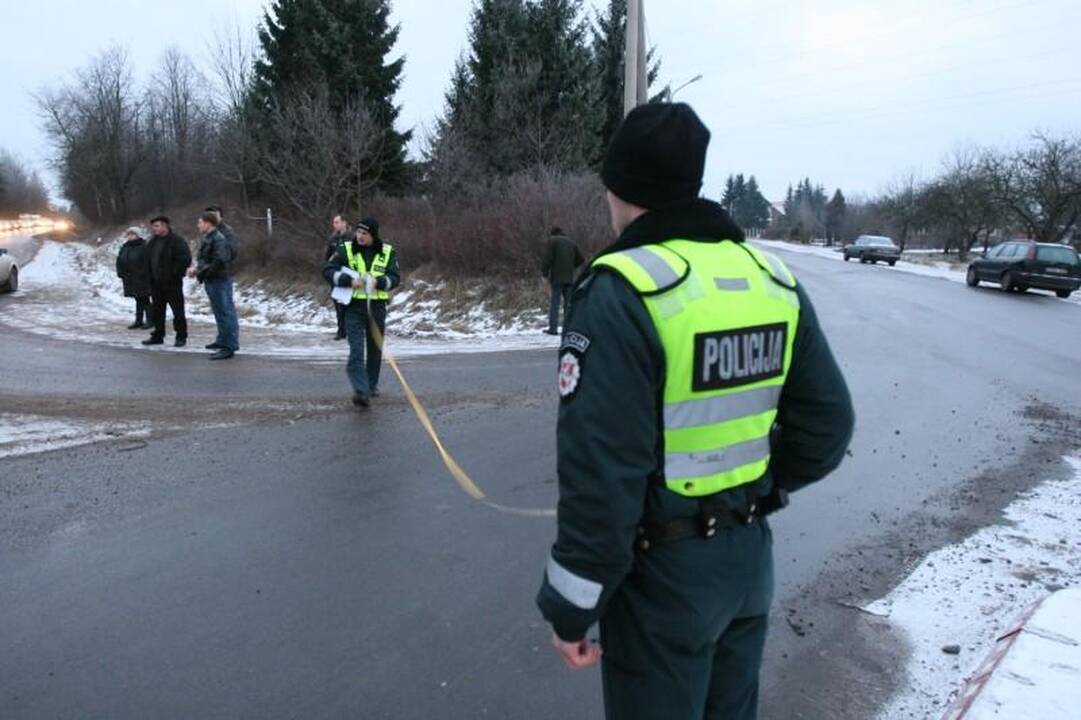 Vilniuje žuvo pėsčiųjų perėjoje partrenktas vyras