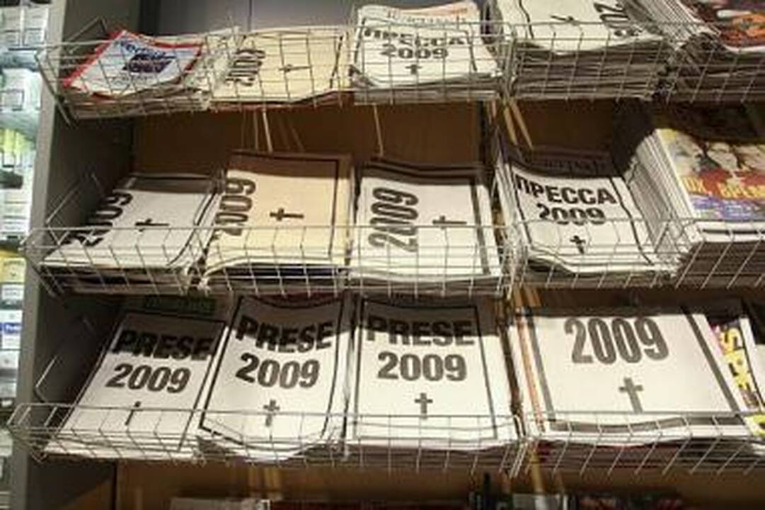 Lietuvos žiniasklaida: internetas žudo nacionalinę spaudą?