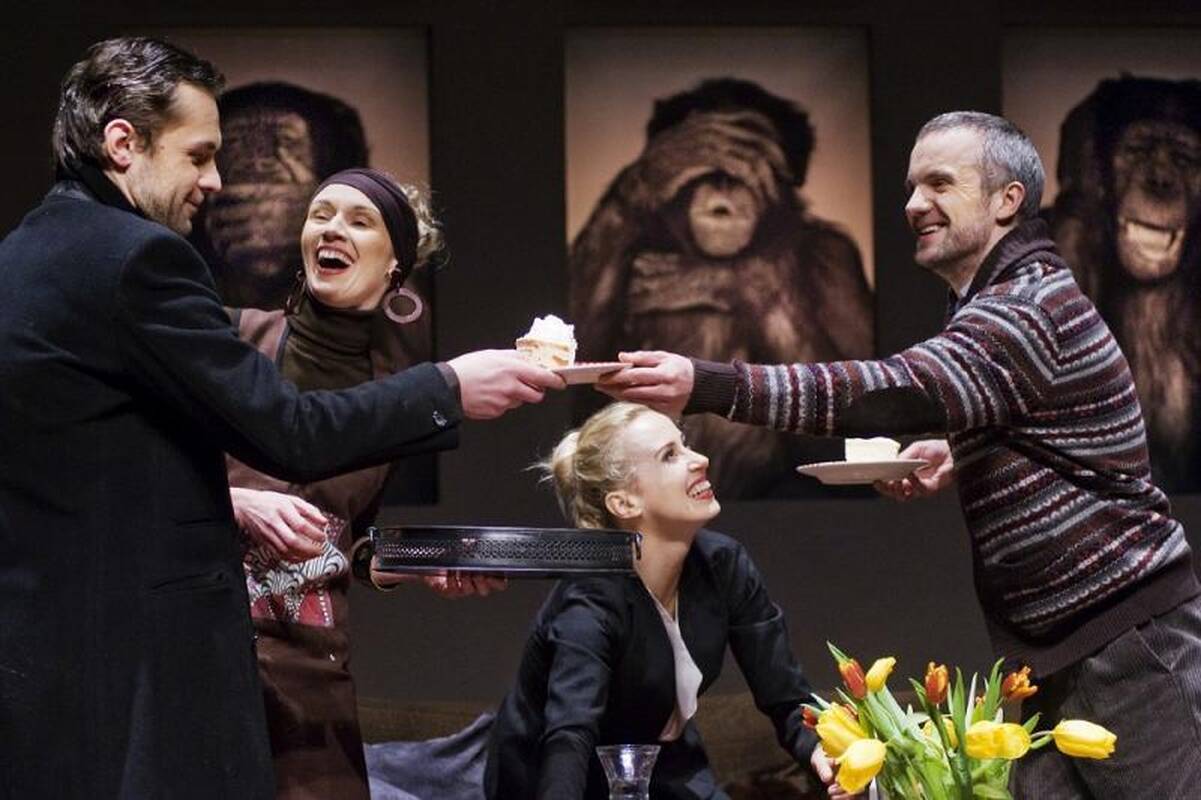 Po  „Karo dievas“ premjeros režisierius negaili liaupsių aktoriams