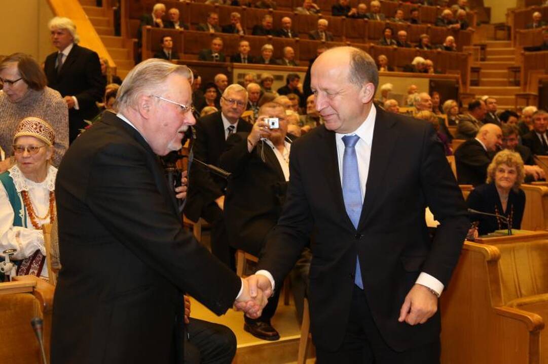 V.Landsbergio ir A.Kubiliaus dvikova: šiandien paaiškės partijos vadas