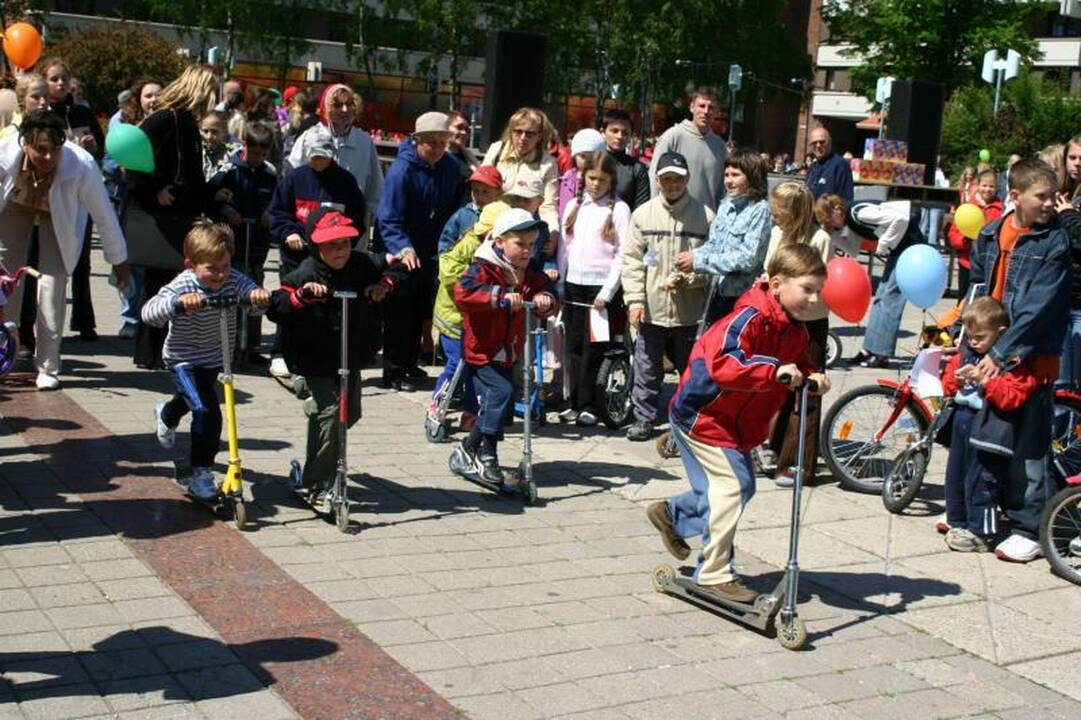 Klaipėdoje – triratukų ir paspirtukų čempionatas