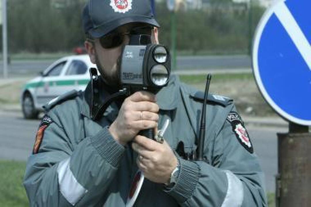Daugiausia pažeidėjų užfiksuojama prie pakilimo į Ozo kalvą