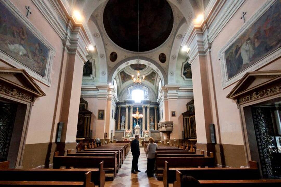 Marijampolėje pašventinta vieta, kur iškils nauja bažnyčia