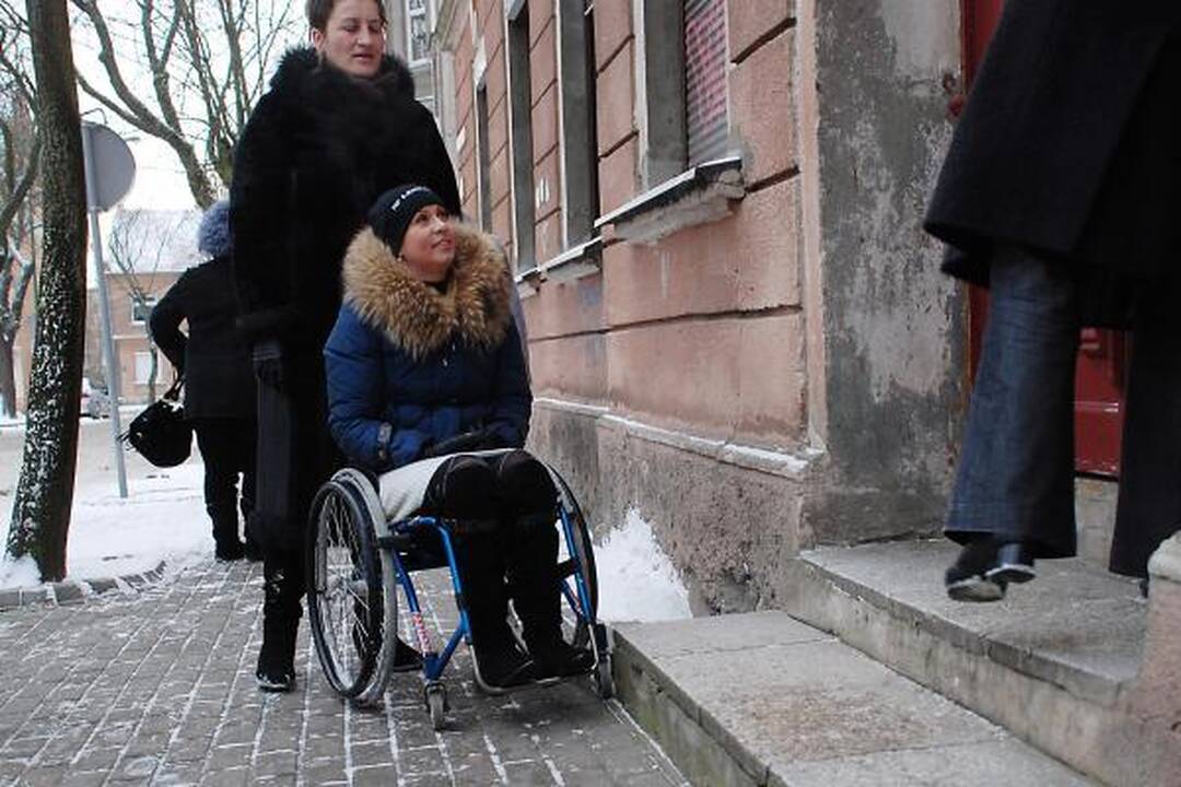 Klaipėda nėra patogi neįgaliesiems