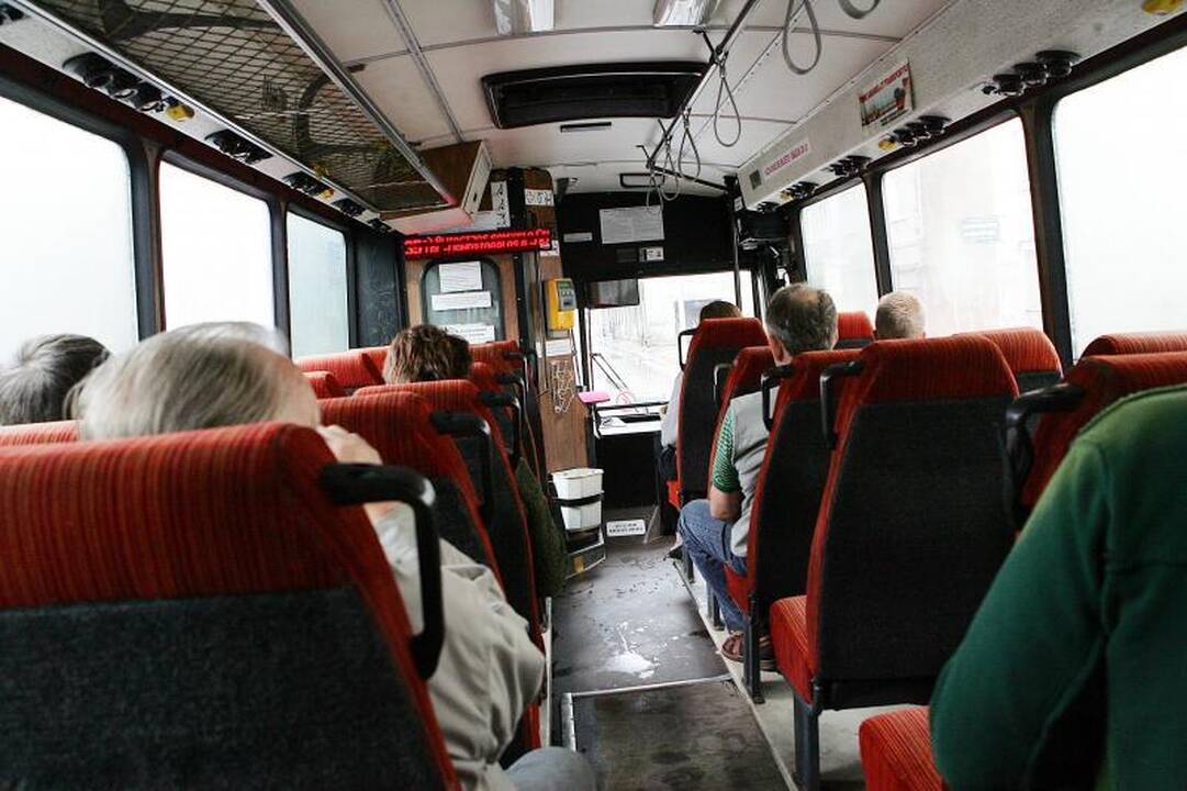 Mirė autobuso vairuotojas vežęs keleivius iš Klaipėdos į Šiaulius