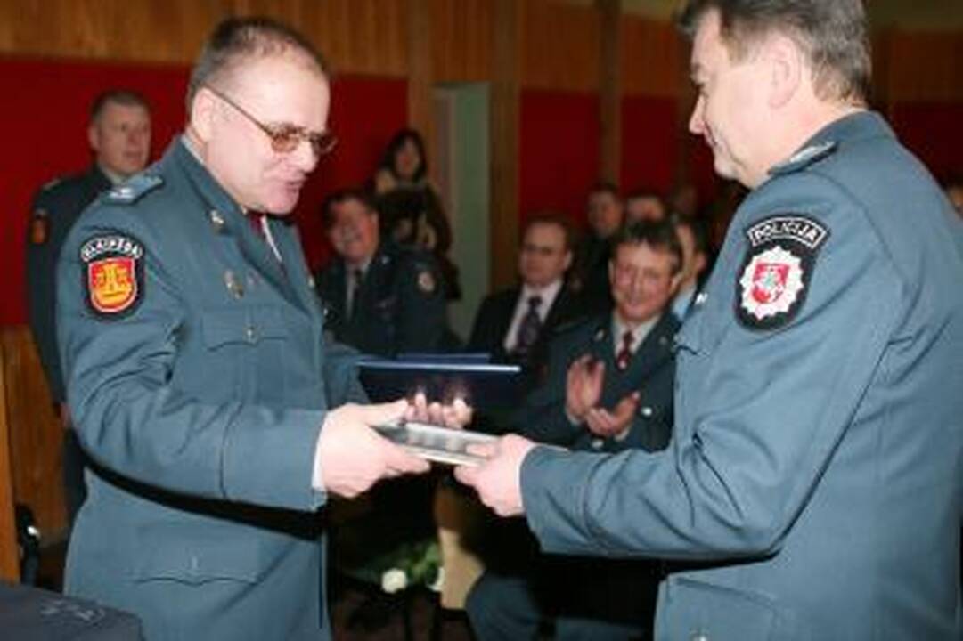 Klaipėdos policininkai sulaukė pagyrų