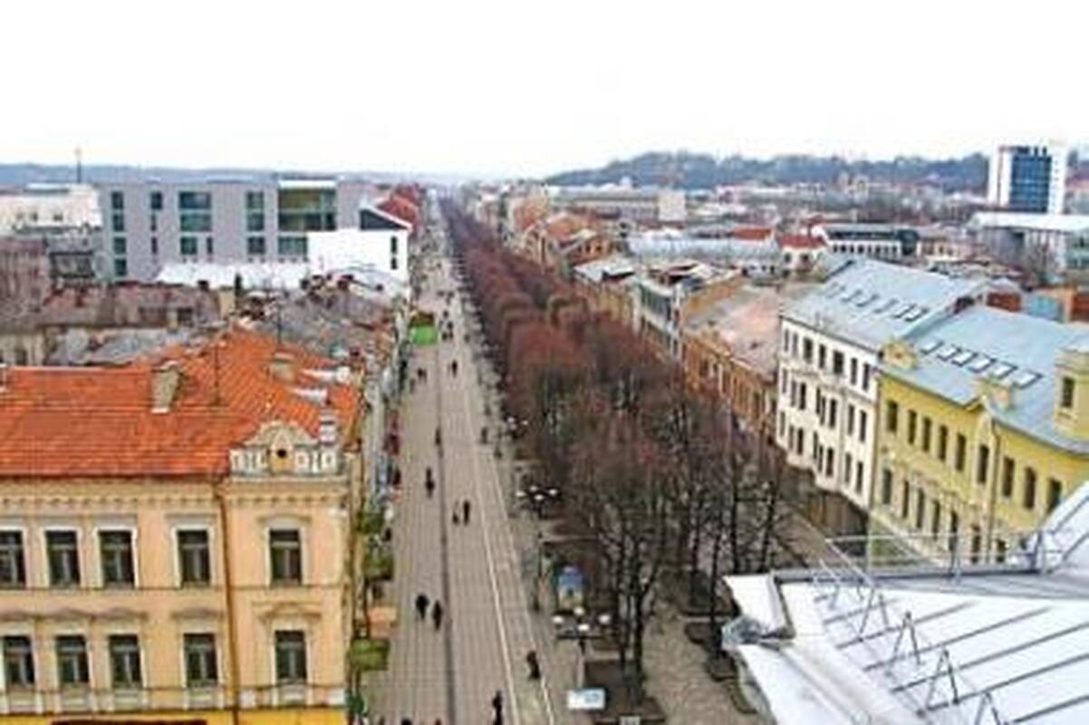 Oro kokybės miesto centre nebetirs