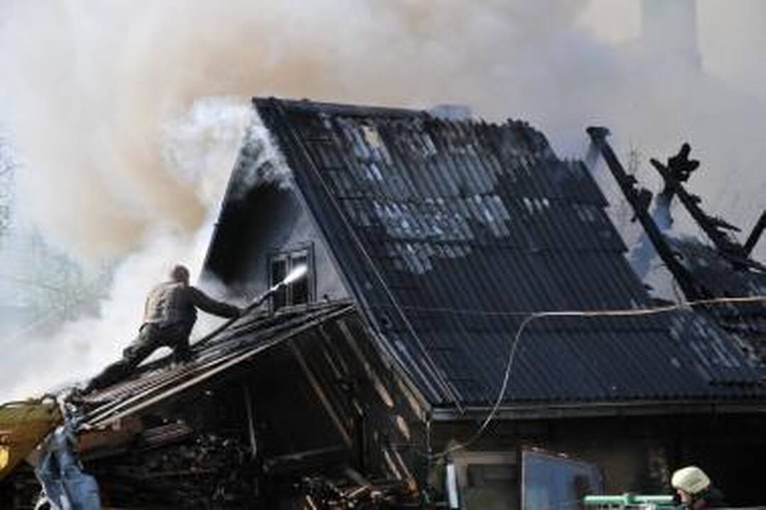 Kauno mieste ir rajone siautėjo gaisrai