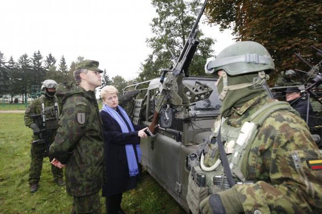 Prezidentė Klaipėdoje ir skraidė, ir kritikavo partijas