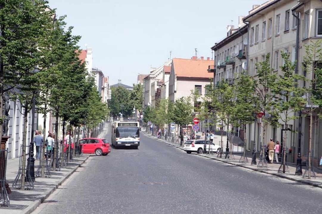 Svarstoma Tiltų gatvę atverti visiems vairuotojams