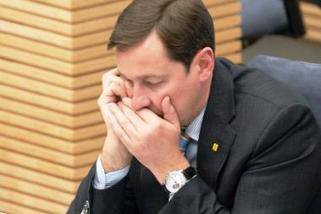 Neminėti krizės be reikalo pasiūlęs A.Zuokas pats nevengia šio žodžio