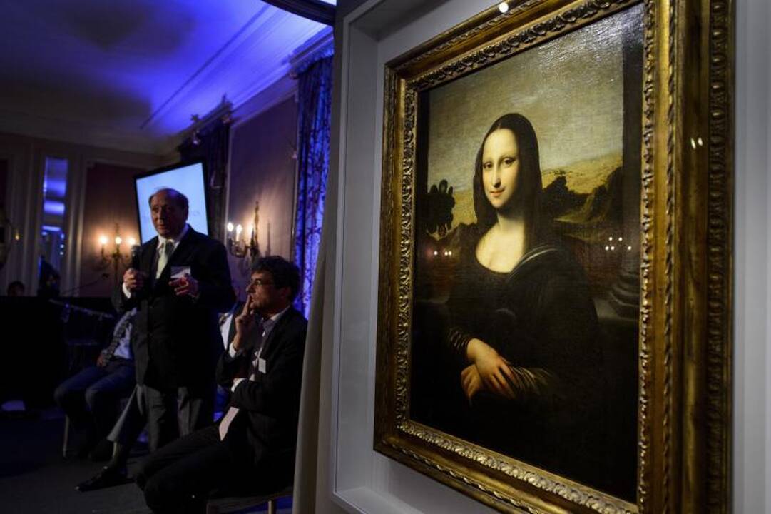 Ankstyvoji L.da Vinci paveikslo „Mona Liza“ versija kelia abejonių