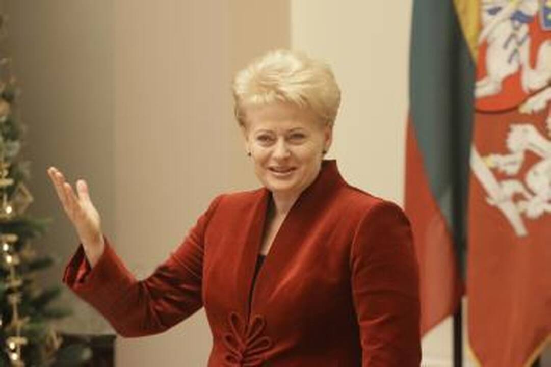 Apklausa: Prezidentė išlieka geriausiai vertinama visuomenės veikėja