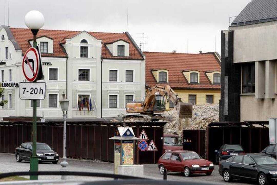 Dramos teatro rekonstrukcija: nugriauta trečdalis pastato
