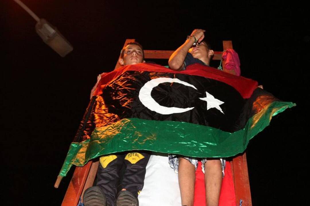 M.Kadhafi priešininkų kovotojai mūšyje už Sirtą patyrė nuostolių