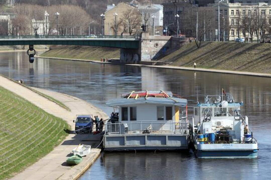Tikimasi šiemet sostinėje atgaivinti laivybą Nerimi