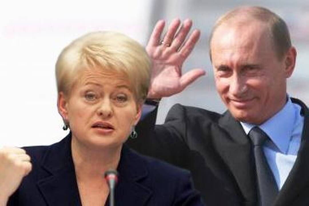 V.Putino susitikime su D.Grybauskaite - Kaliningrado tranzito klausimas