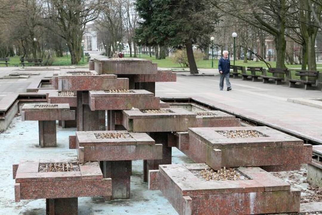 Motinos dieną Klaipėdoje ištrykš fontanai