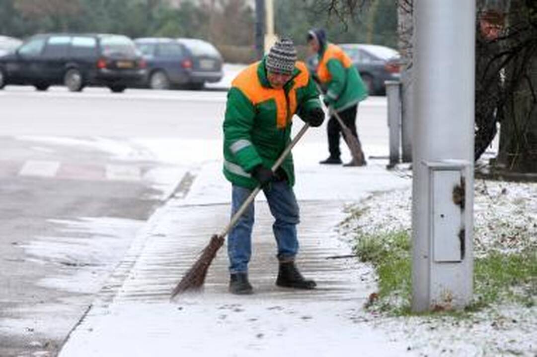 Šaltis Kauną spaudžia, bet dar nelaužo