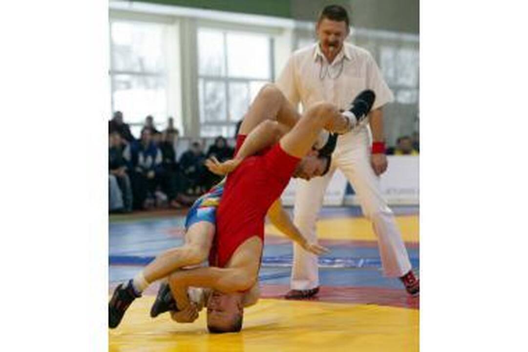 Imtynių čempionatas: V.Tavgenas pralaimėjo Azerbaidžano atletui