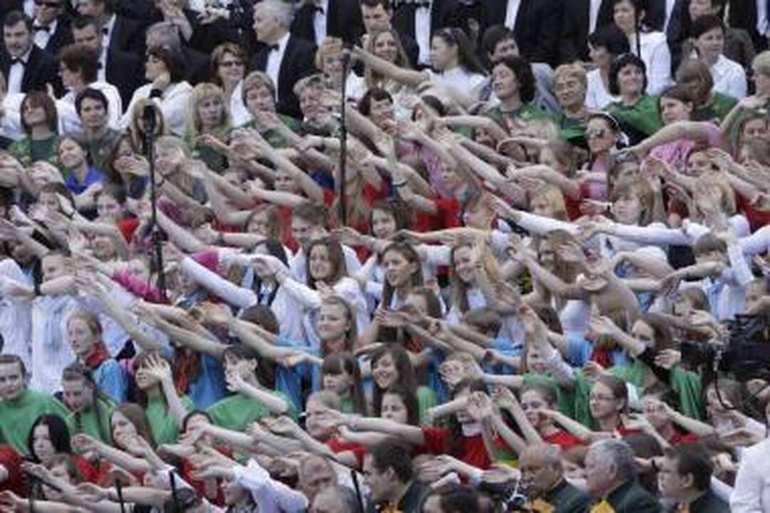 Šventė masinė, jausmas - patriotinis 